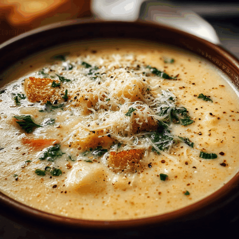 Creamy Parmesan Tuscano Soup