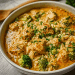 Crockpot Marry Me Chicken Orzo & Broccoli Soup