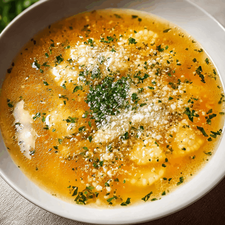 Homestyle Italian Penicillin Soup