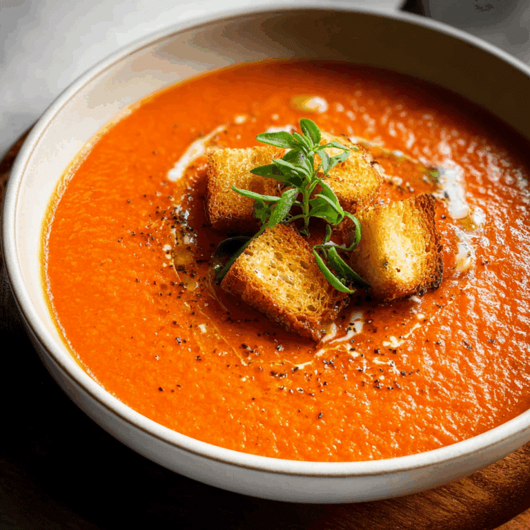Homestyle Tomato Bisque