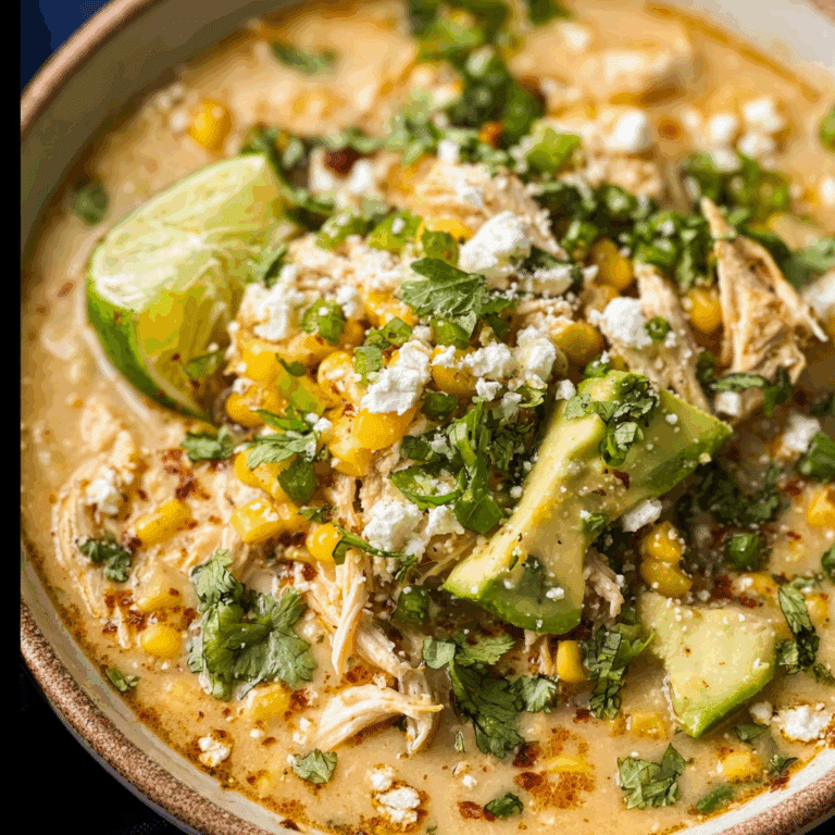 Mexican Street Corn White Chicken Chili