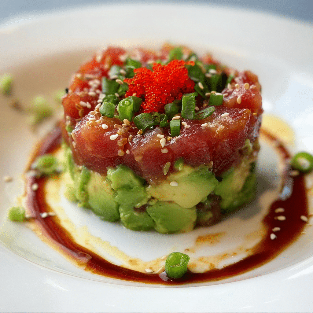 Spicy Tuna Tartare with Avocado