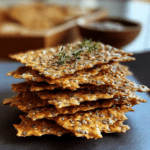 Easy Crunchy Chickpea Seed Crackers Recipe